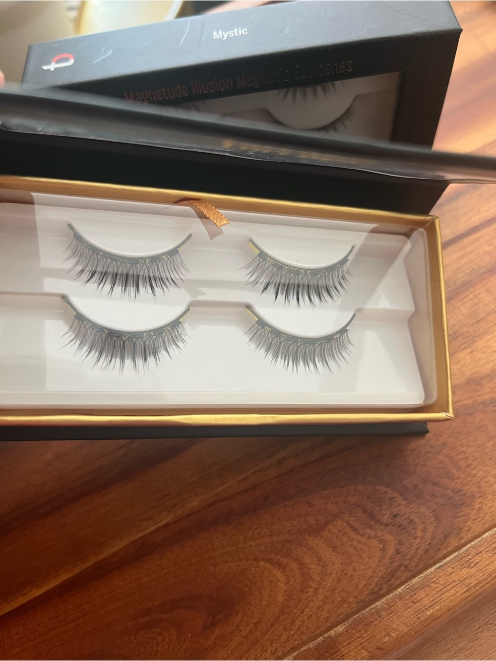 Mystic False Eyelashes - Black Wispy 2 Pair Set